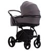 Carucior 3 in 1 Bebetto Bresso ONYX, Culoare: Gri