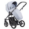 Carucior 3 in 1 Bebetto Flavio, Culoare: Gri deschis