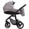 Carucior 3 in 1 Bebetto Holland 2023, Culoare: Gri deschis
