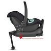 Scaun auto Tulip i-Size 0-13 kg Black ABC Design