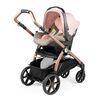 Carucior 3 in 1 Peg Perego Book, Primoviaggio SL,  0 - 22 kg, Mon Amour, Bej / Roz