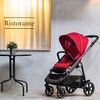 Carucior 3 in 1 Peg Perego Veloce, SLK, 0 - 22 kg, Red Shine, Rosu