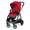 Carucior 3 in 1 Peg Perego Veloce, SLK, 0 - 22 kg, Red Shine, Rosu