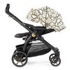 Carucior 3 in 1 Peg Perego Book, SLK, 0 - 22 kg, Graphic Gold, Negru / Bej
