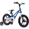 Bicicleta Copii 4-6 ani Galaxy G1601C 16", Albastru/Alb, Culoare: Albastru/Alb