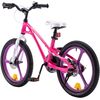 Bicicleta Copii 4-6 ani Galaxy G1601C 16", Roz/Alb, Culoare: Roz/Alb