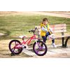 Bicicleta Copii 4-6 ani Galaxy G1601C 16", Roz/Alb, Culoare: Roz/Alb
