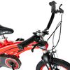 Bicicleta Copii 4-6 ani Lanq W1639D 16", Rosu/Negru