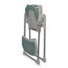 Scaun de luat masa Coccolle Noori Emerald green, Culoare: Verde
