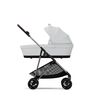 Carucior Cybex Melio Carbon B 2 in 1, Fog Grey, Culoare: Gri