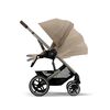 Carucior Balios S Lux Cybex TPE, Almond Beige, Culoare: Bej