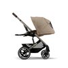 Carucior Balios S Lux Cybex 2 in 1 TPE, Almond Beige, Culoare: Bej