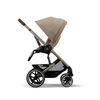 Carucior Balios S Lux Cybex TPE, Almond Beige, Culoare: Bej