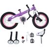 Bicicleta Copii 3-5 ani Royal Baby Honey Children 14", Mov, Culoare: Mov