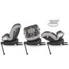 Scaun auto iSize 40-150 cm Coccolle Sidra Moonlit grey, Culoare: Gri