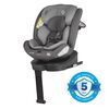 Scaun auto iSize 40-150 cm Coccolle Sidra Diamond black, Culoare: Negru