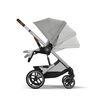 Carucior Balios S Lux Cybex 2 in 1 SLV B, Stone Grey, Culoare: Gri