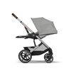 Carucior Cybex, Balios S Lux 3 in 1 SLV, Stone Grey, Culoare: Grey