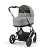 Carucior Balios S Lux Cybex 2 in 1 SLV B, Stone Grey, Culoare: Gri