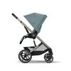 Carucior Balios S Lux Cybex TPE B, Stormy Blue, Culoare: Albastru Deschis
