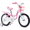 Bicicleta Copii 3-5 ani Royal Baby Little Swan 14", Roz