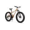 Bicicleta Fat-Bike Velors Wolf V2605D 26", Maro/Alb/Verde