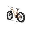 Bicicleta Fat-Bike Velors Wolf V2605D 26", Maro/Alb/Verde