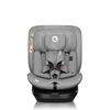 Scaun auto, Lionelo, Brave i-Size, 4 in 1, Rotire 360 grade, Protectie laterala, Cu spatar inclinabil in 5 pozitii, Cu tetiera reglabila in 12 pozitii, 0-36 Kg, 40-150 cm, Cu Isofix, Conform cu ECE R129, Gri, Culoare: Gri