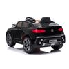 Masinuta electrica cu telecomanda, Mercedes-Benz GLC Coupe, roti EVA, scaun piele ecologica, Negru, Culoare: Negru
