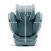 Scaun Auto Cybex Solution G2 Plus Stormy Blue, Culoare: Albastru