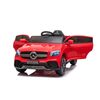 Masinuta electrica cu telecomanda, Mercedes-Benz GLC Coupe, roti EVA, scaun piele ecologica, Rosu, Culoare: Rosu