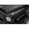 Masinuta electrica cu telecomanda, Mercedes-Benz AMG G63, roti EVA, scaun piele ecologica, Negru, Culoare: Negru