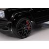 Masinuta electrica cu telecomanda, Mercedes-Benz AMG G63, roti EVA, scaun piele ecologica, Negru, Culoare: Negru