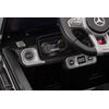 Masinuta electrica cu telecomanda, Mercedes-Benz AMG G63, roti EVA, scaun piele ecologica, Negru, Culoare: Negru