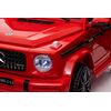 Masinuta electrica cu telecomanda, Mercedes-Benz AMG G63, roti EVA, scaun piele ecologica, Rosu, Culoare: Rosu