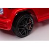 Masinuta electrica cu telecomanda, Mercedes-Benz AMG G63, roti EVA, scaun piele ecologica, Rosu, Culoare: Rosu