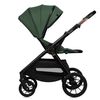 Carucior 2 in 1, Lionelo, Layla, Pana la 22 kg, Cadru aluminiu, Cu landou intarit si salteluta din spuma AirDots, Reversibil, Cu ventilatie 3D, Cu accesorii, EN1888-1, EN1888-2, EN1466, Verde, Culoare: Verde