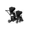 Carucior 3 in 1 pentru gemeni Kunert Invento Duo, Culoare: Negru