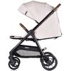 Carucior sport Chipolino Ultera cu husa picioare biscotta, Culoare: Crem
