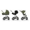 Carucior Cybex, Balios S Lux 3 in 1 TPE, Moss Green, Culoare: Verde