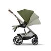 Carucior Balios S Lux Cybex TPE, Moos Green, Culoare: Verde