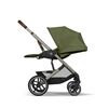 Carucior Balios S Lux Cybex TPE, Moos Green, Culoare: Verde