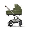 Carucior Cybex, Balios S Lux 3 in 1 TPE, Moss Green, Culoare: Verde