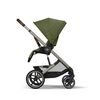 Carucior Balios S Lux Cybex TPE, Moos Green, Culoare: Verde