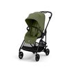 Carucior Cybex Melio Carbon B 3 in 1, Moss Green, cu scoica auto Cloud G i-Size, Culoare: Verde