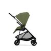 Carucior Cybex Melio Carbon B 3 in 1, Moss Green, cu scoica auto Cloud G i-Size, Culoare: Verde