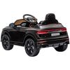 Masinuta electrica Chipolino Audi RS Q8 cu scaun din piele si roti EVA black, Culoare: Negru