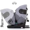 Scaun auto Chipolino Motion I-Size 40-150 cm granite cu sistem Isofix, Culoare: Gri
