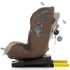 Scaun auto Chipolino X Factor I-Size 40-150 cm macadamia cu sistem Isofix, Culoare: Maro