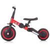 Tricicleta si bicicleta Chipolino Smarty 2 in 1 red, Culoare: Rosu